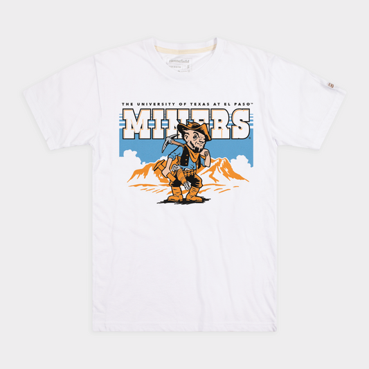 UTEP Miners Vintage Illustration Tee