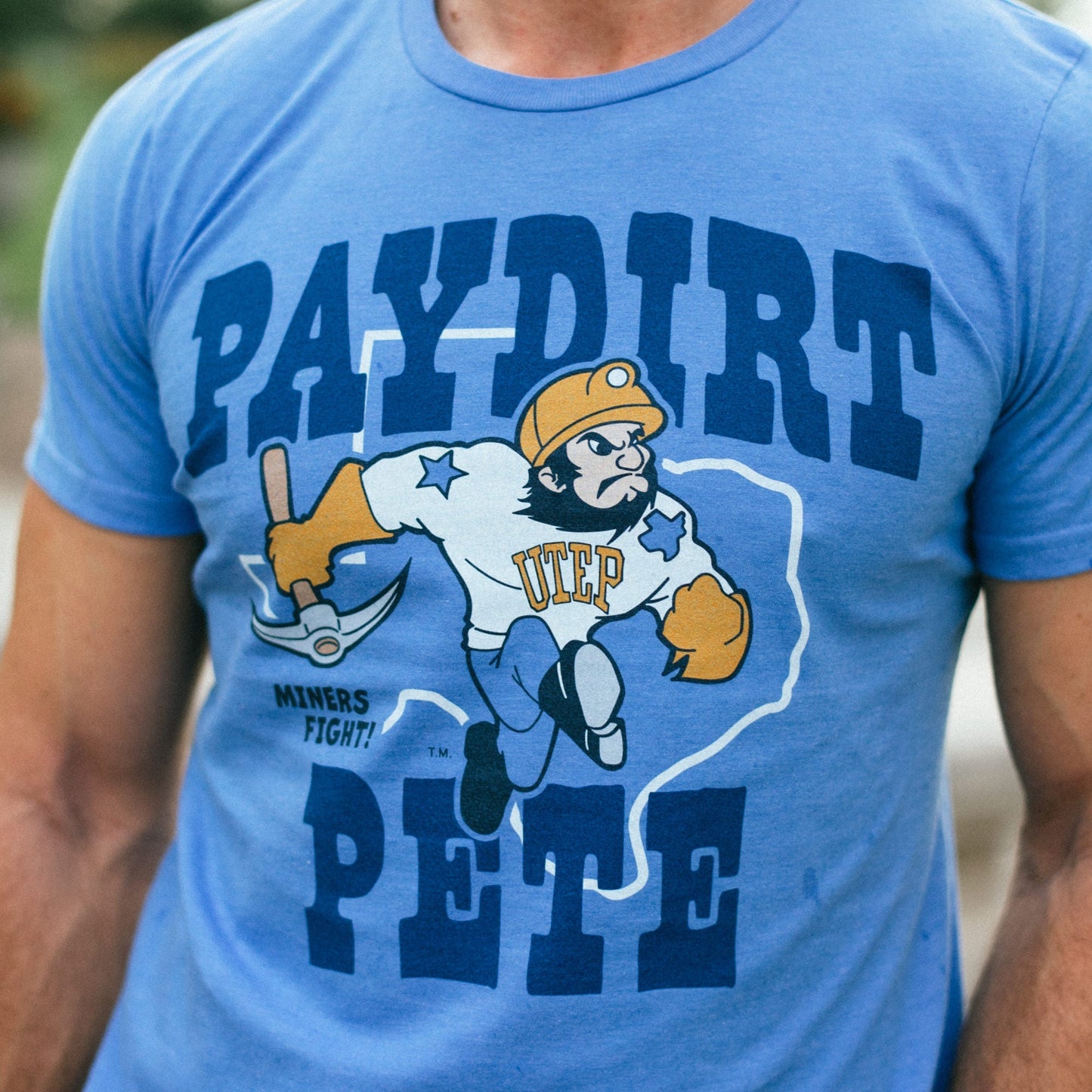 UTEP Miners Paydirt Pete Tee