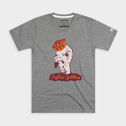 Vintage Virginia Tech Fighting Gobblers Tee