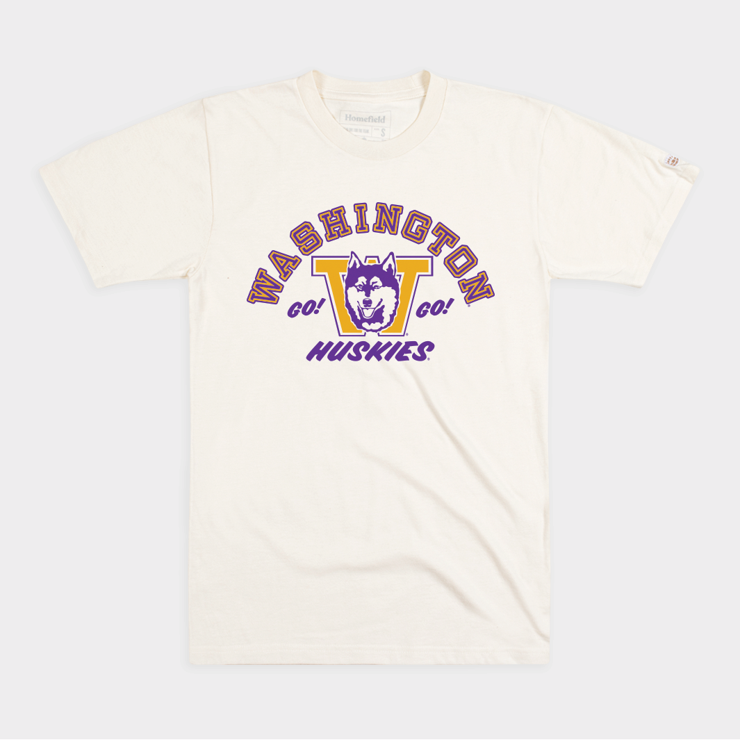 Washington Huskies "Go! Go!" Tee