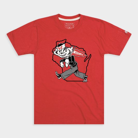 Vintage Freshman Bucky Badger Tee