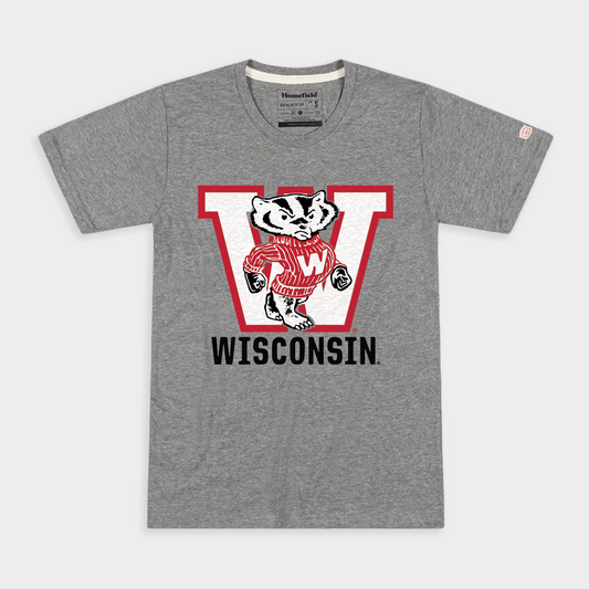 Vintage Bucky Badger Wisconsin Tee