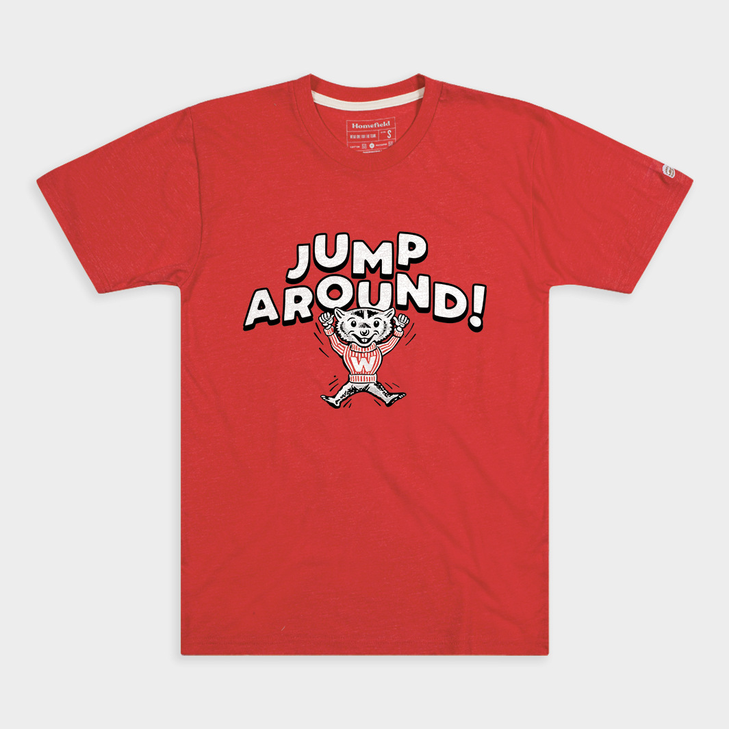 Vintage Wisconsin Badgers "Jump Around" Tee