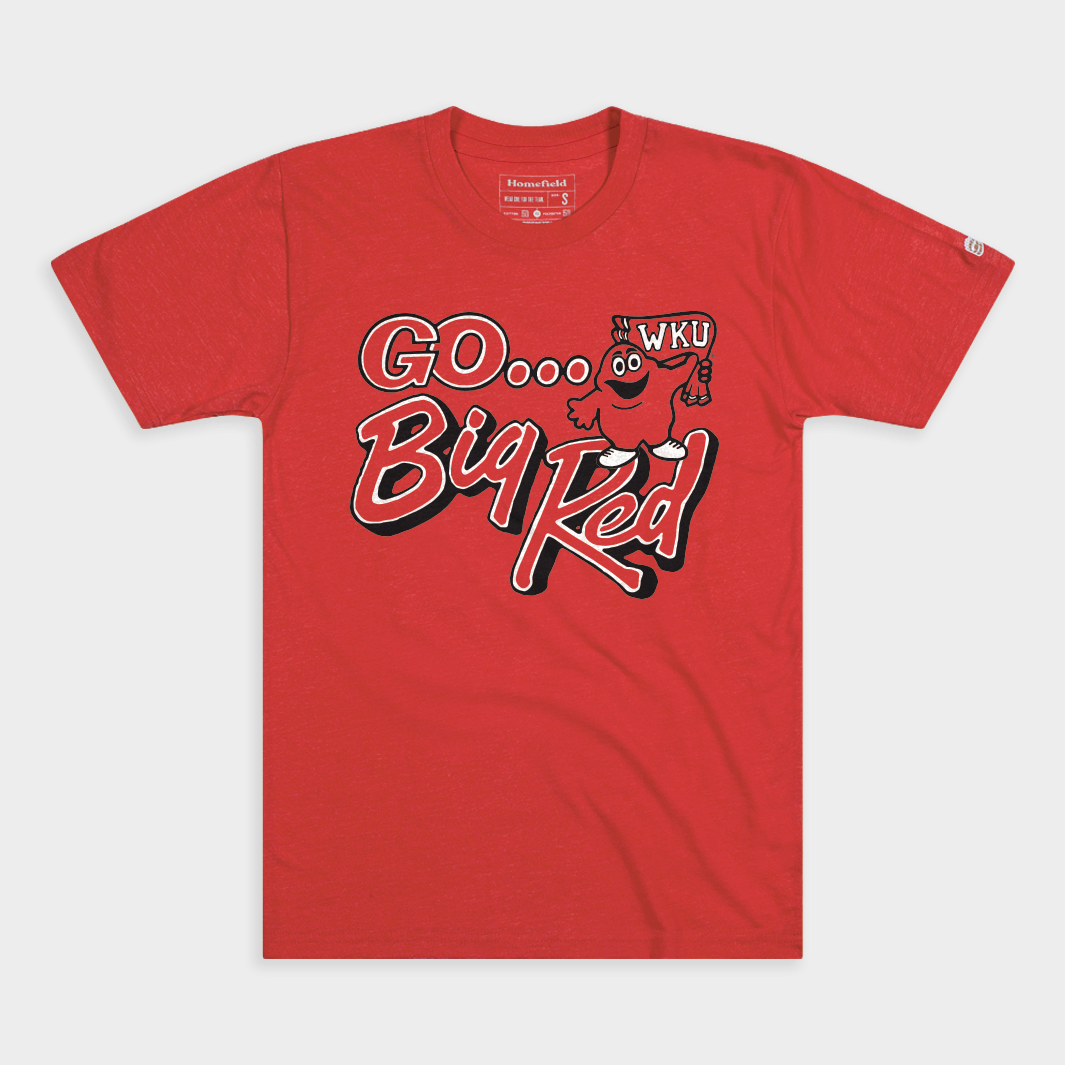 Western Kentucky Go Big Red Vintage Tee