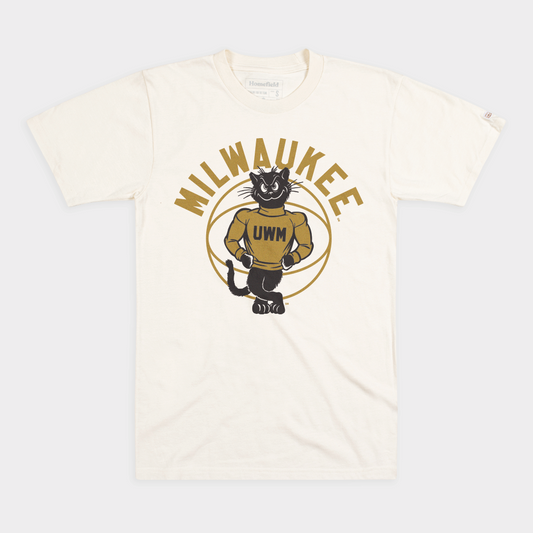 Milwaukee Panthers Vintage Panther Basketball Tee