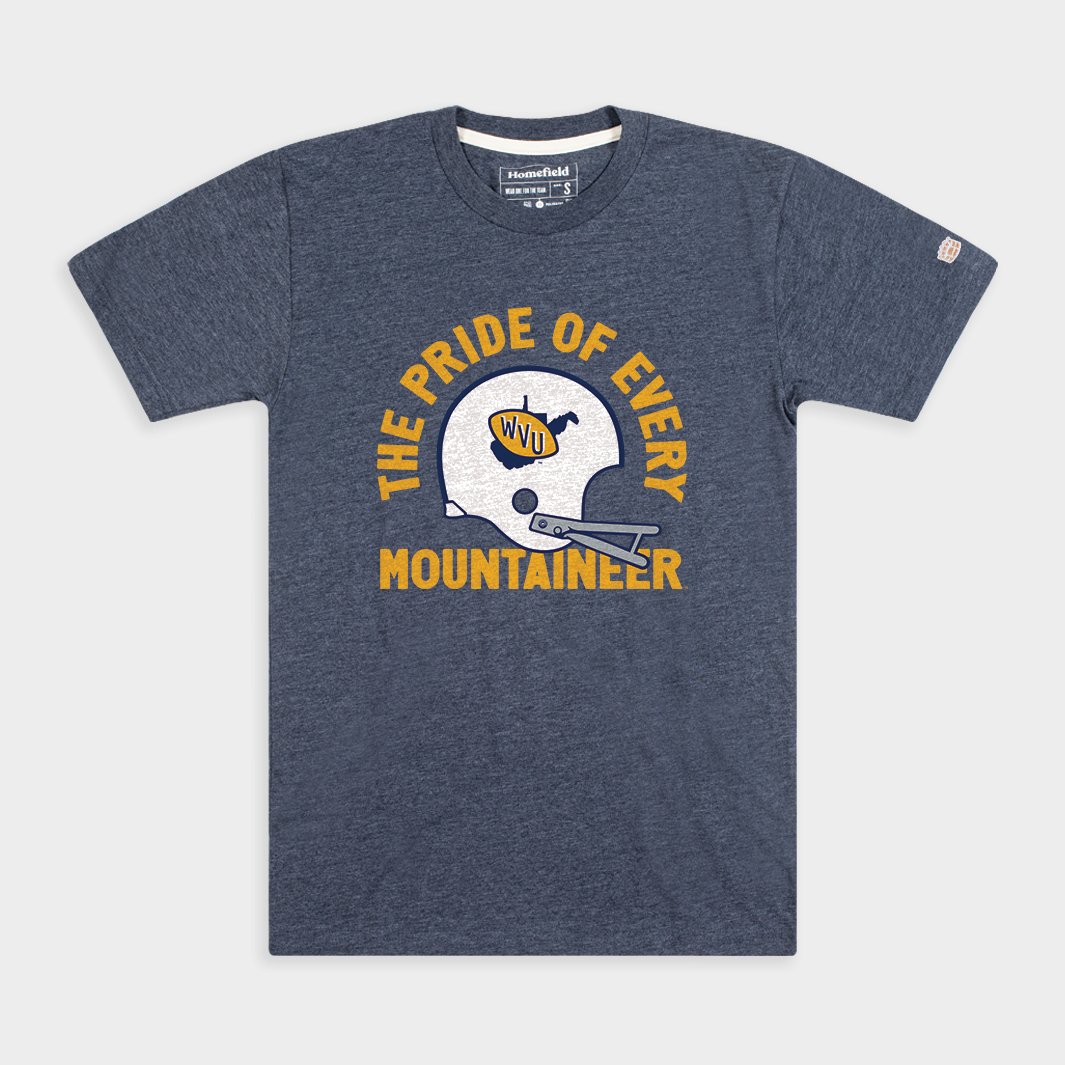 Pride of Every Mountaineer Vintage Football Tee