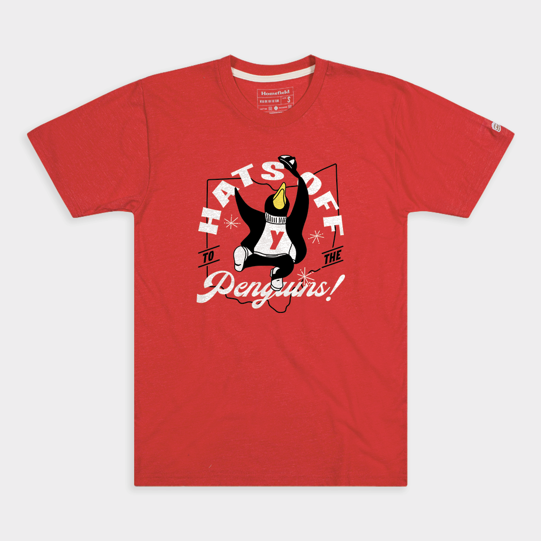 Hats Off to the Penguins Tee