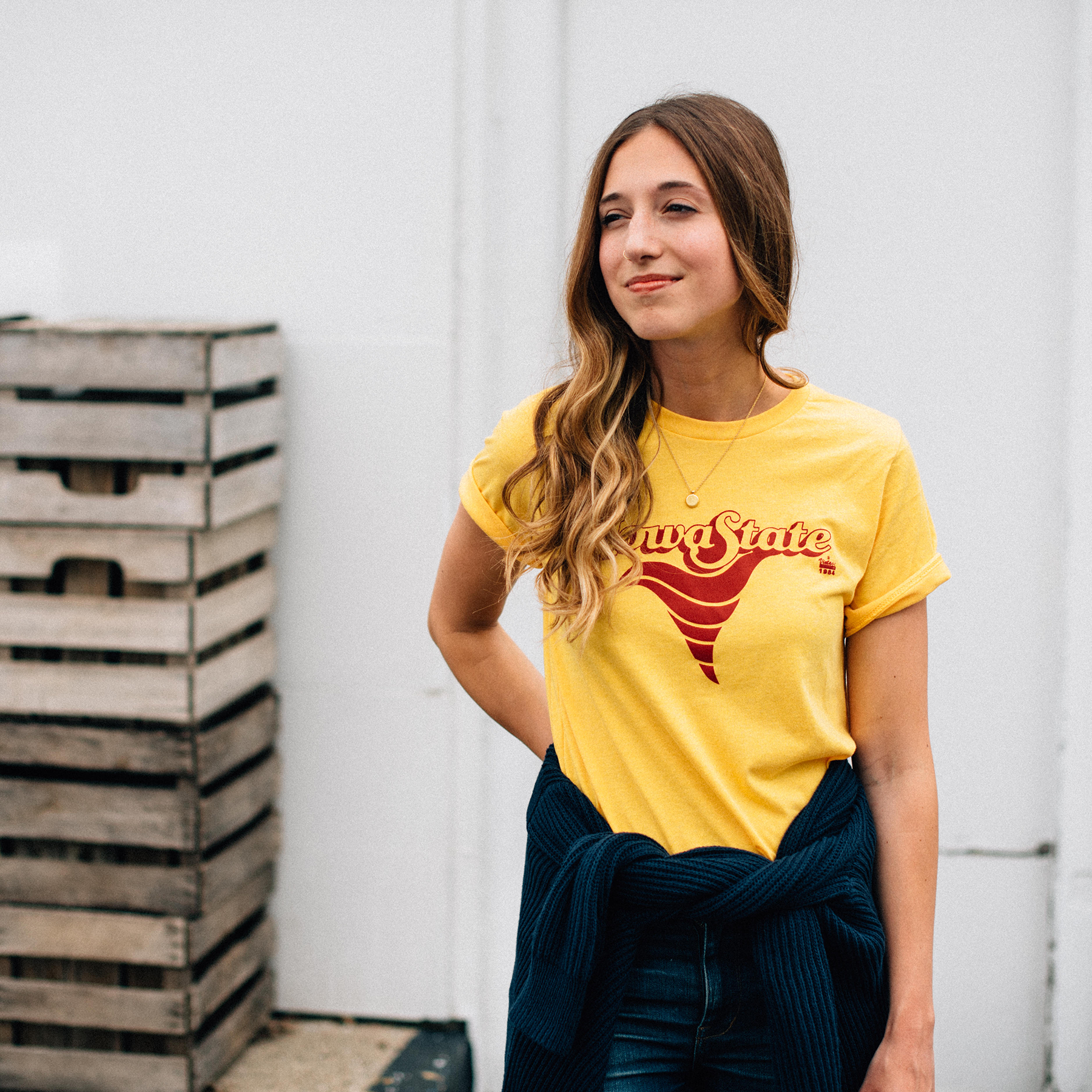Vintage Iowa State Cyclones Logo Tee