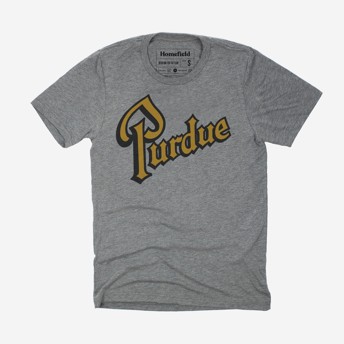 Purdue Drum Script Tee