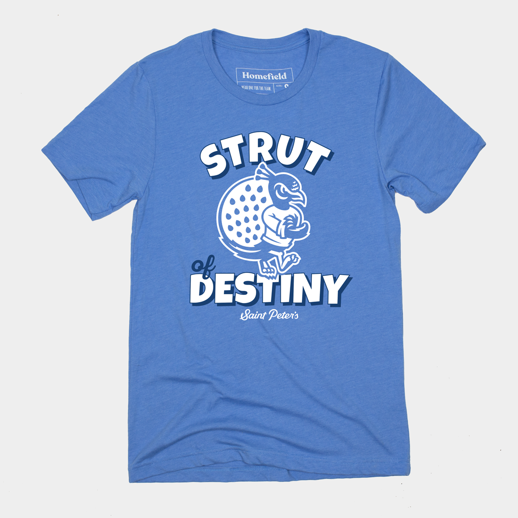 Strut of Destiny Saint Peter's Basketball Tee
