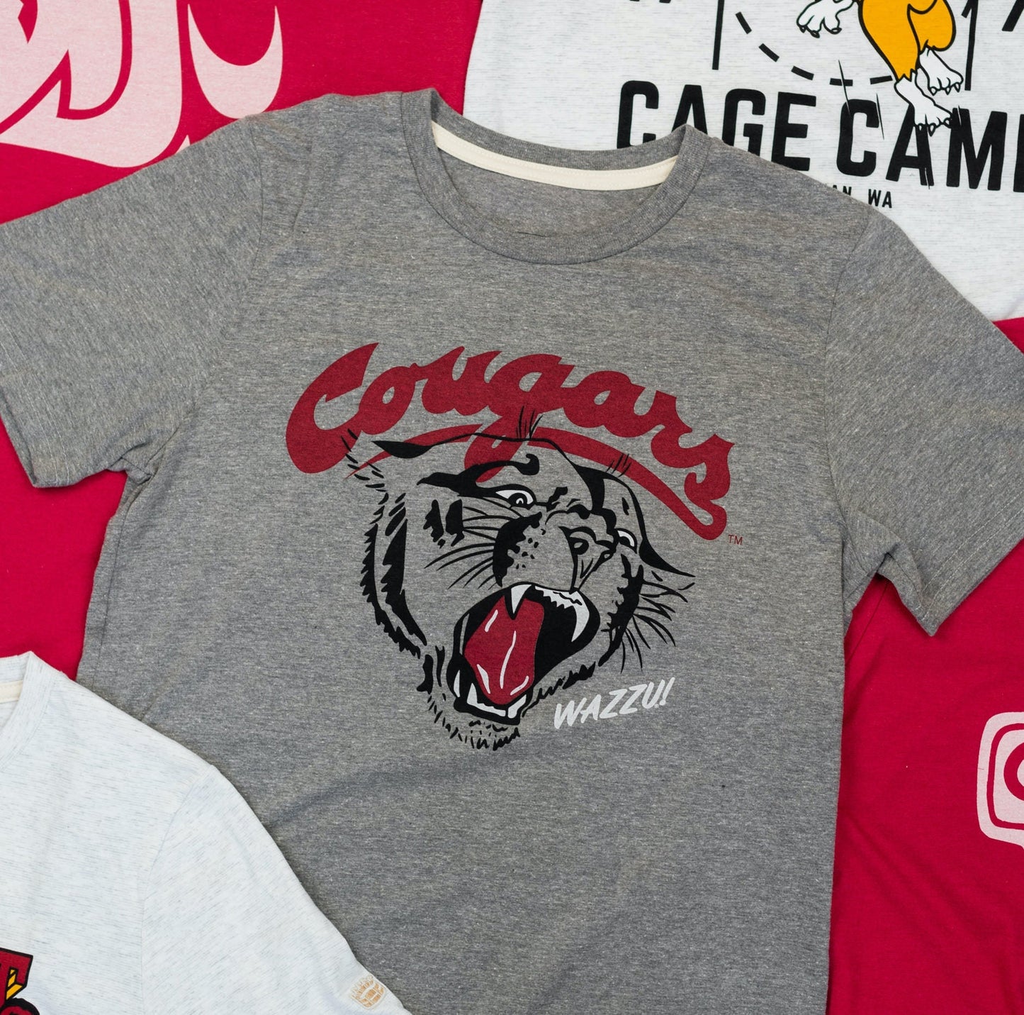 Retro Cougars “Wazzu” Tee